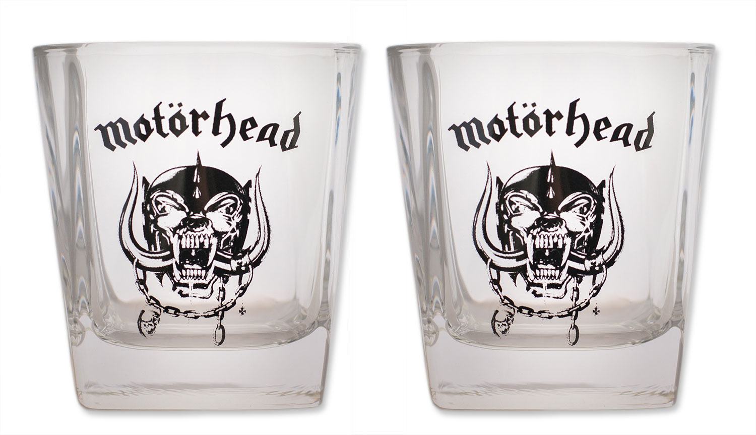 Motorhead Pack de 2 Vasos de Whiskey