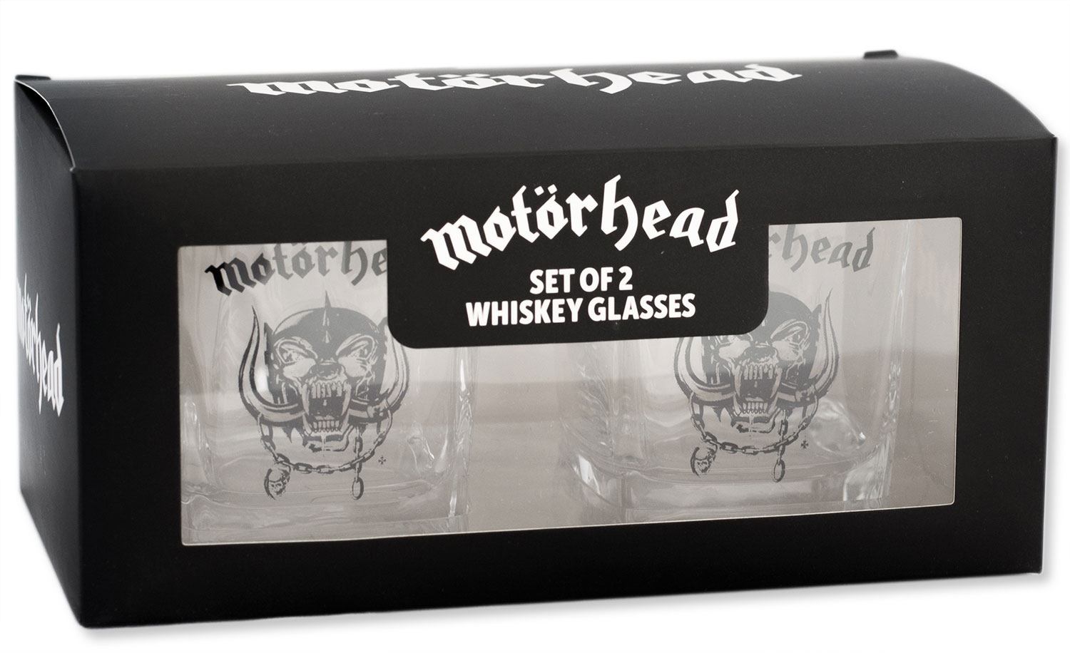 Motorhead Pack de 2 Vasos de Whiskey