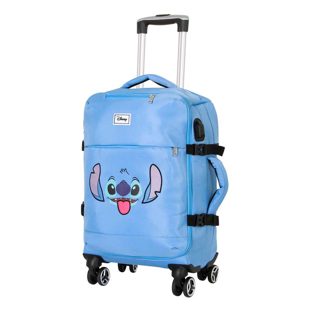 Lilo & Stitch Maleta Stitch Face Blue 55 cm Frikytopia