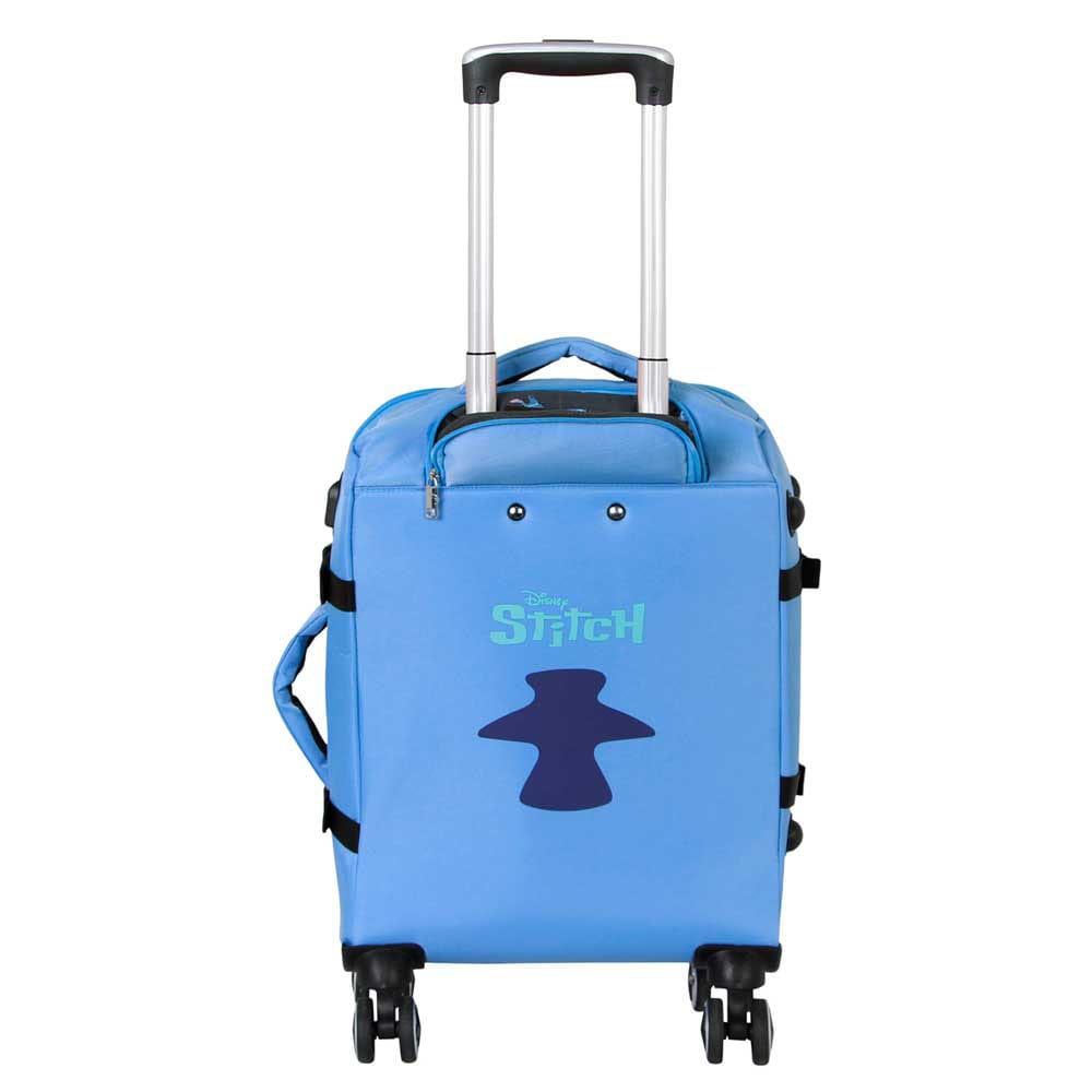 Lilo & Stitch Maleta Stitch Face Blue 55 cm