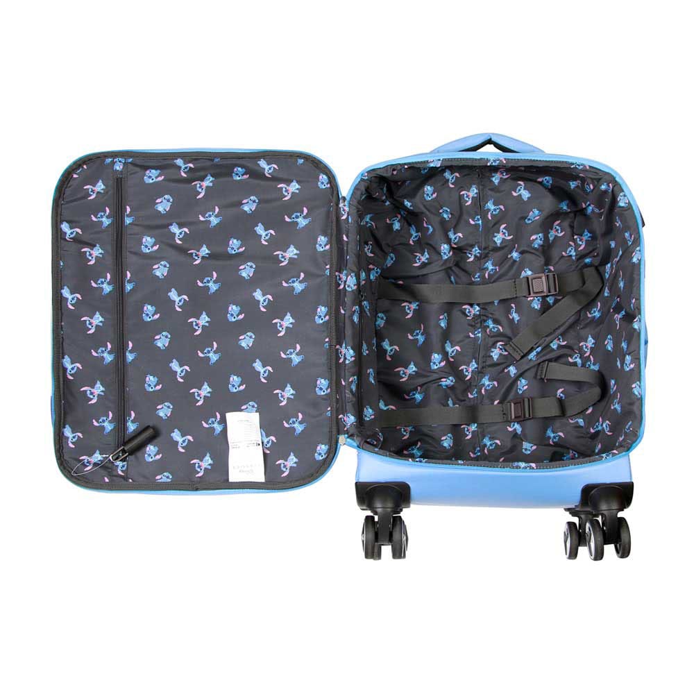 Lilo & Stitch Maleta Stitch Face Blue 55 cm