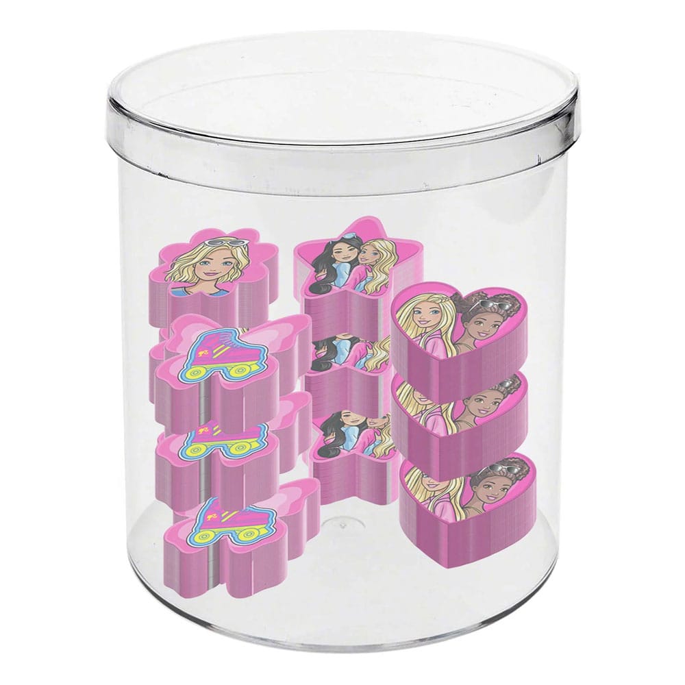 Barbie Pack de 12 Gomas de Borrar Frikytopia