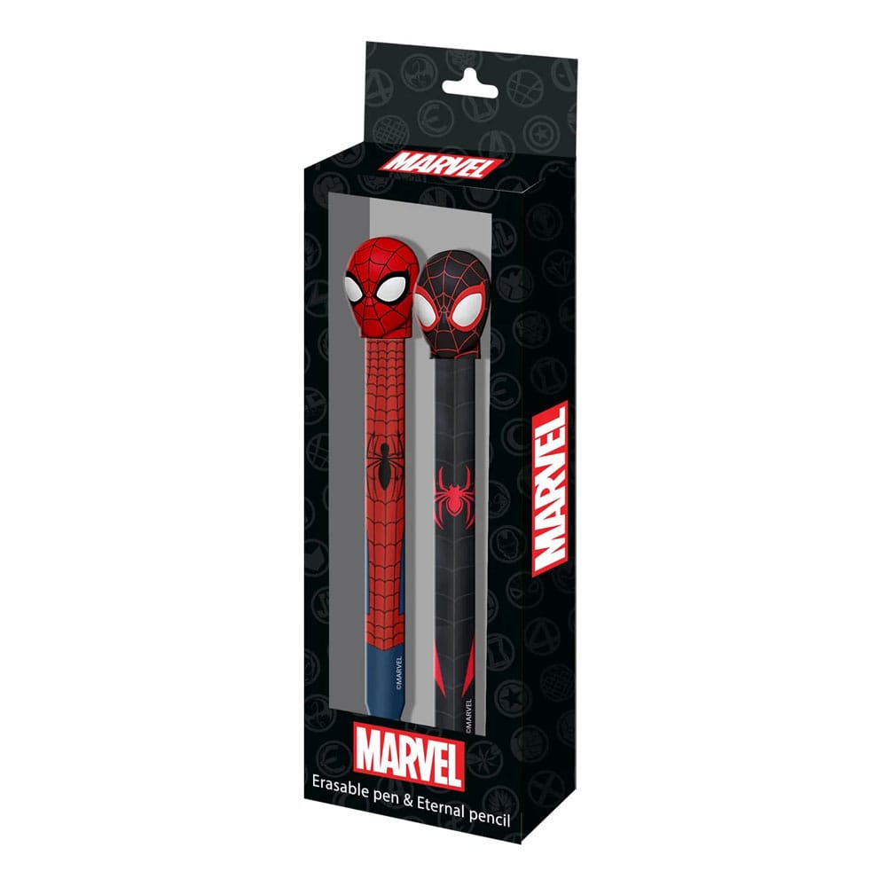 Spider-Man pack de 2 Set de Escritura Frikytopia