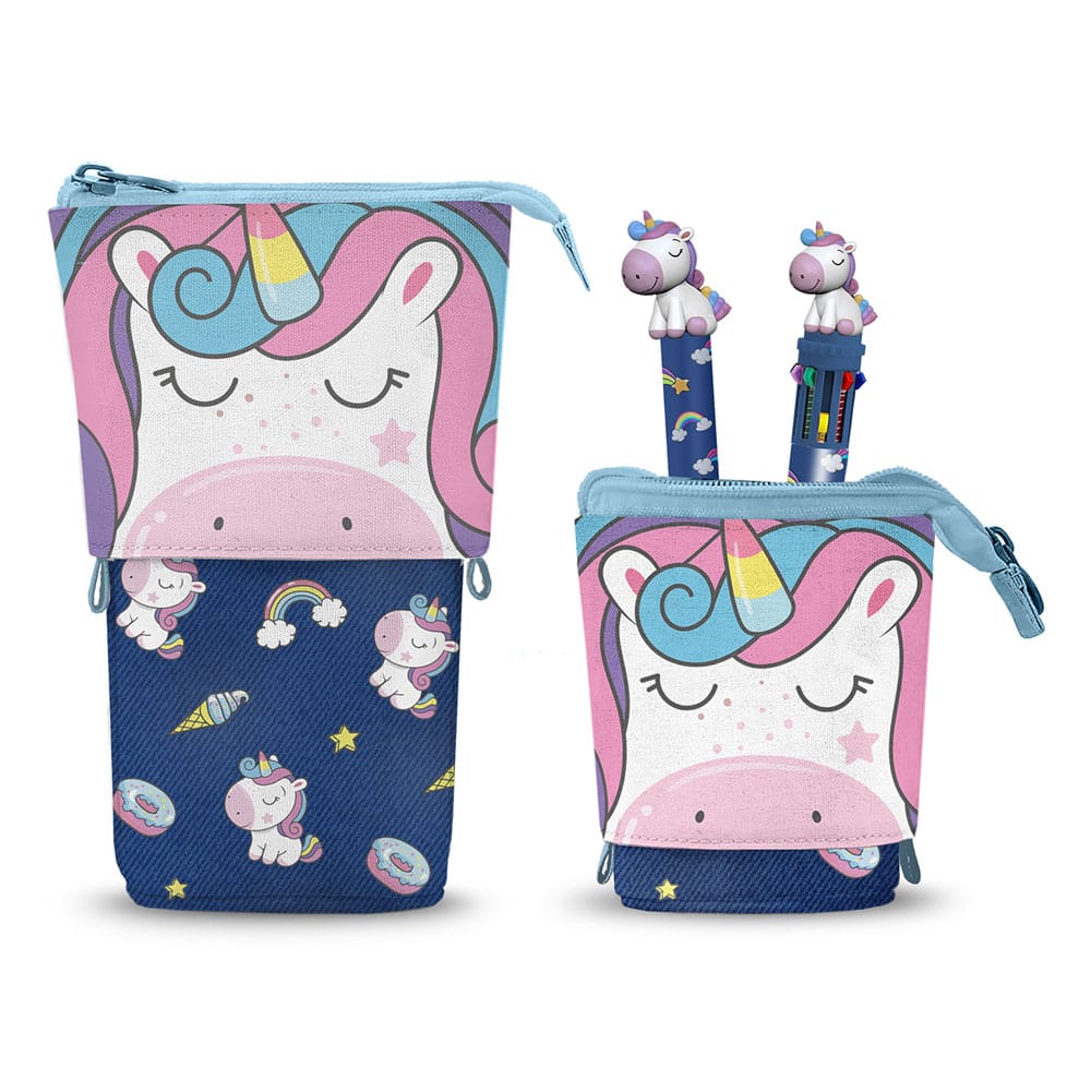 Oh My Pop! Estuche Pop Up con Bolígrafo 10 colores & bolígrafo de gel borrable Sweety Frikytopia