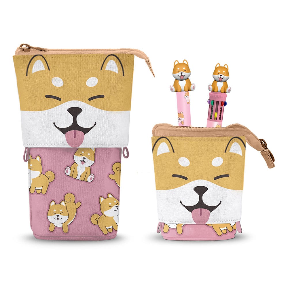 Funko Pop! Oh My Estuche Up con Bolígrafo 10 colores & bolígrafo de gel borrable Shiba — DISNEY
