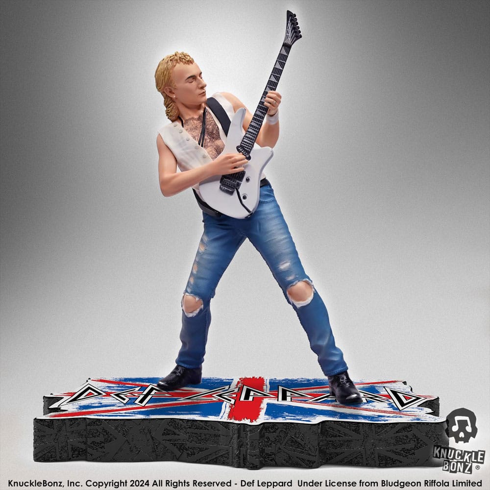 Def Leppard Estatua Rock Iconz Phil Collen 24 cm Frikytopia