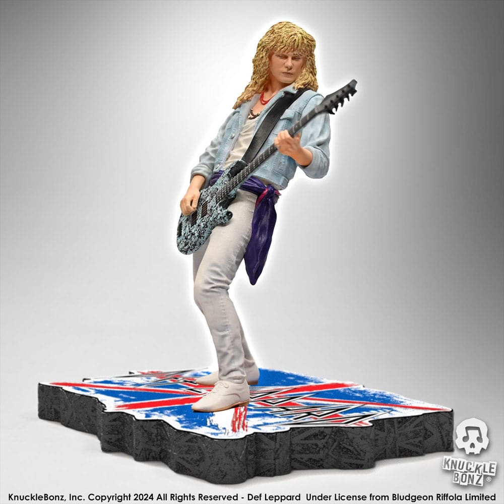 Def Leppard Estatua Rock Iconz Rick Savage 24 cm Frikytopia