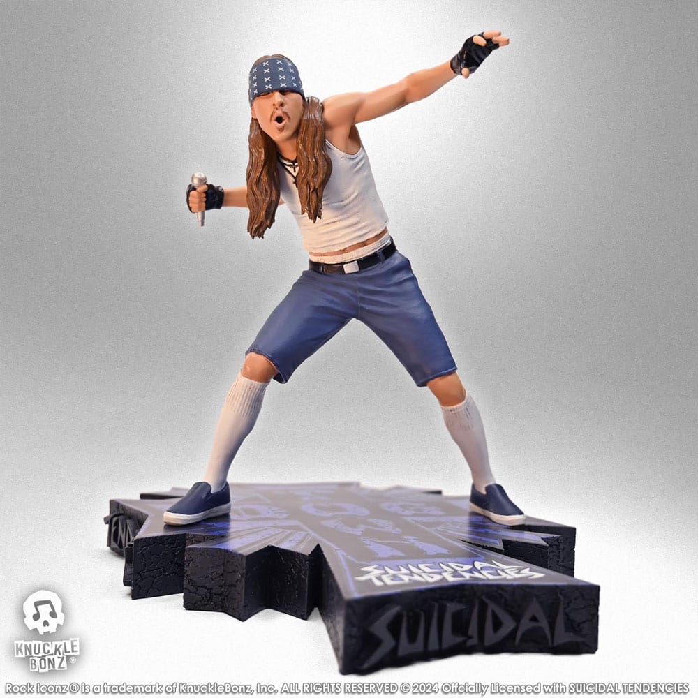 Suicidal Tendencies Estatua Rock Iconz Mike Muir 22 cm Frikytopia