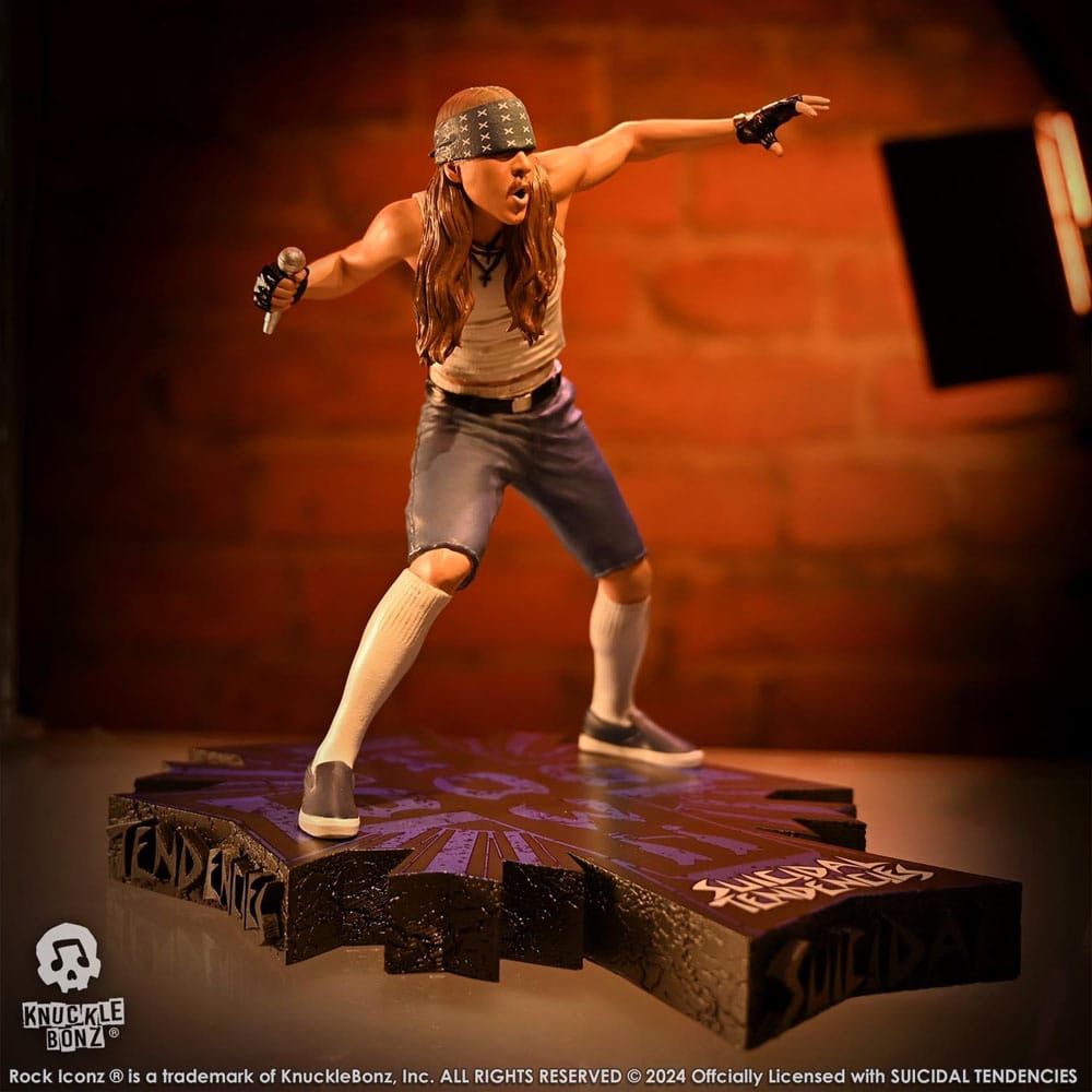 Suicidal Tendencies Estatua Rock Iconz Mike Muir 22 cm