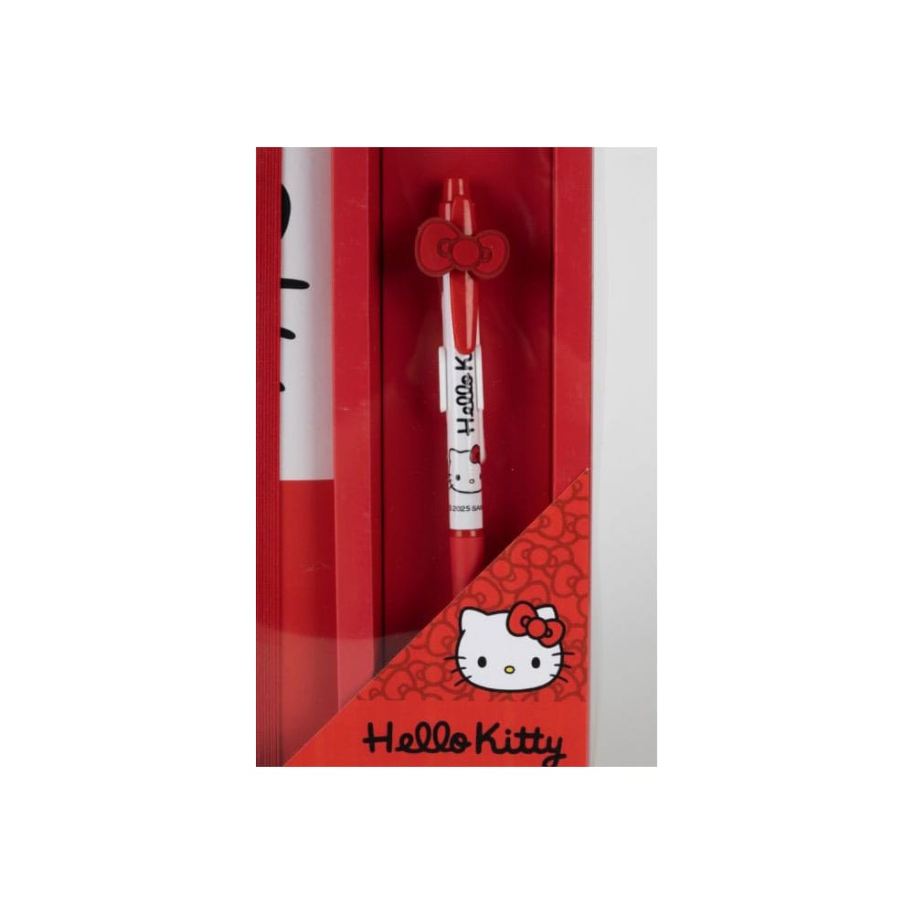 Sanrio Libreta con Bolígrafo Set de Regalo Hello Kitty