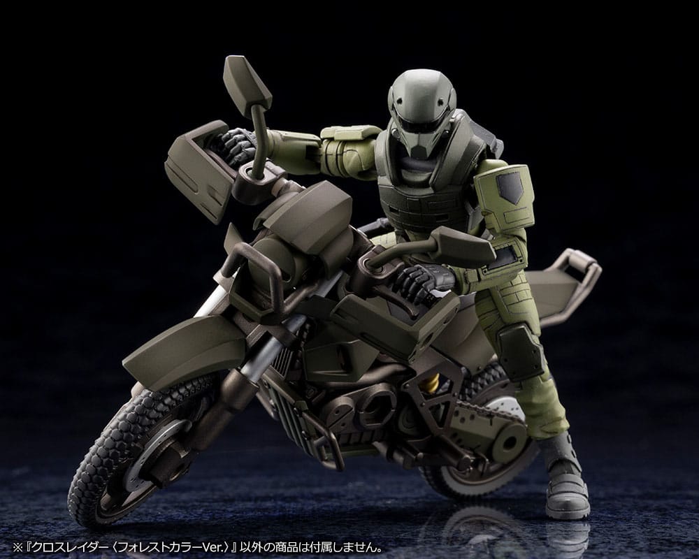 Hexa Gear Maqueta Plastic Model Kit 1/24 Alternative Cross Rider Forest Color Ver. 10 cm