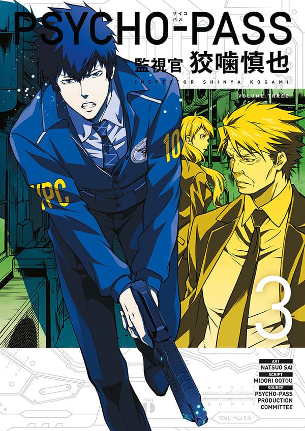 Psycho-Pass: Inspector Shinya KogamiManga Volume 3 *INGLÉS* Frikytopia