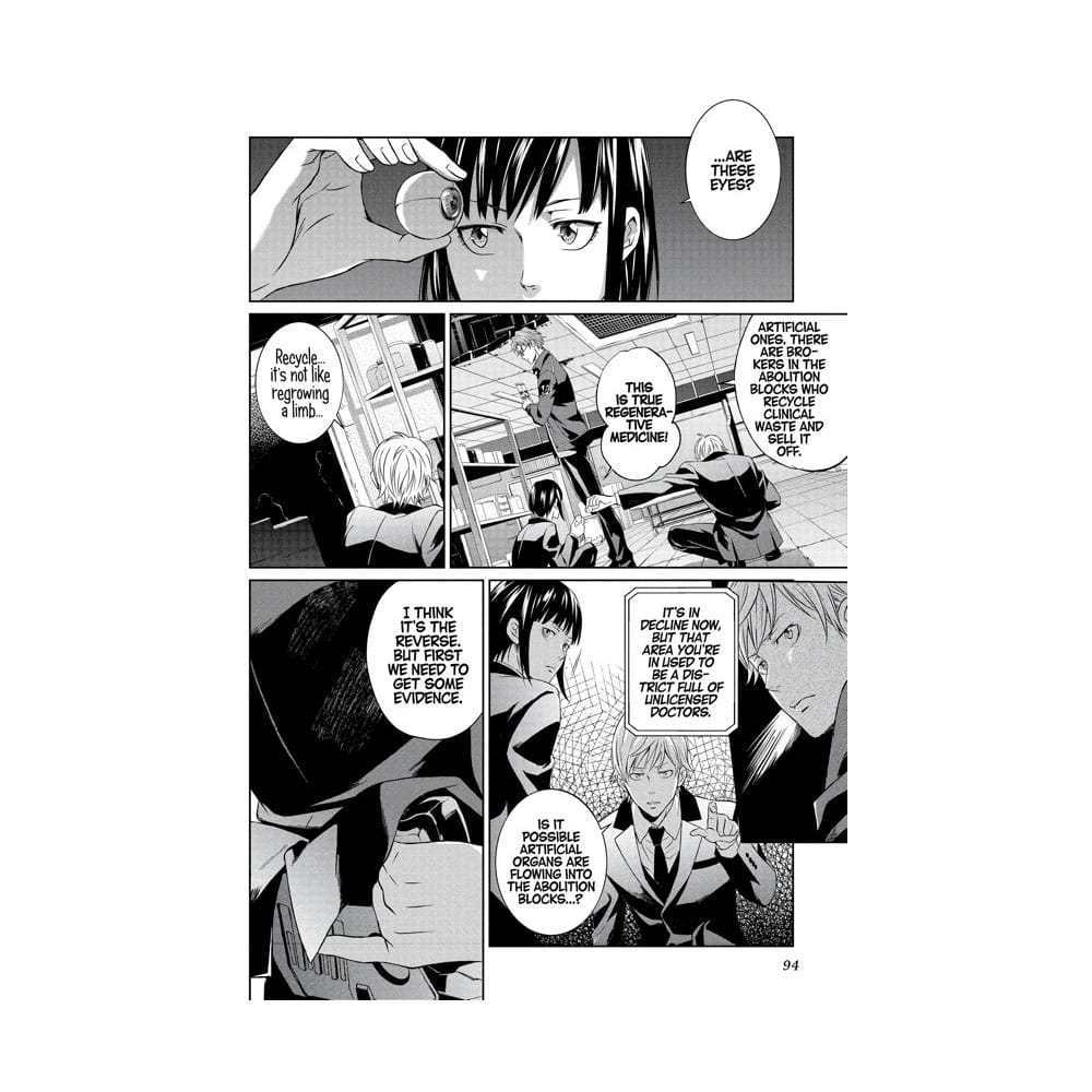 Psycho-Pass: Inspector Shinya Kogami Manga Volume 2 *INGLÉS*