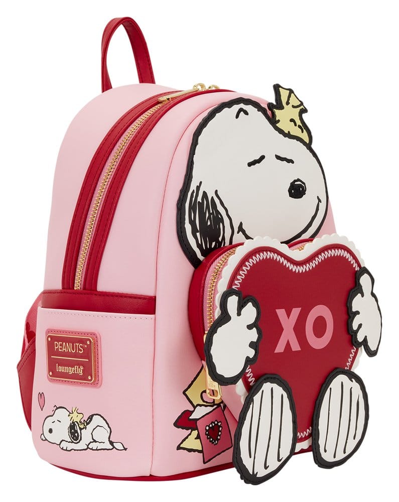 Peanuts By Loungefly Mochila Mini Snoopy XO