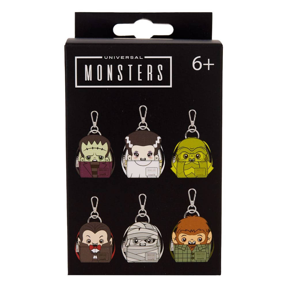 Universal Monsters by Loungefly Llavero Blind Box Mini Backpack Surtido (12) Frikytopia
