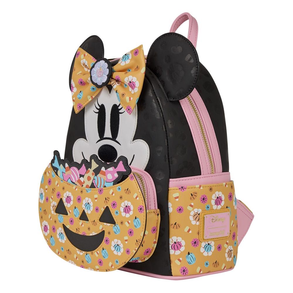 Disney By Loungefly Mochila Mini Minnie Mouse Pumpkin