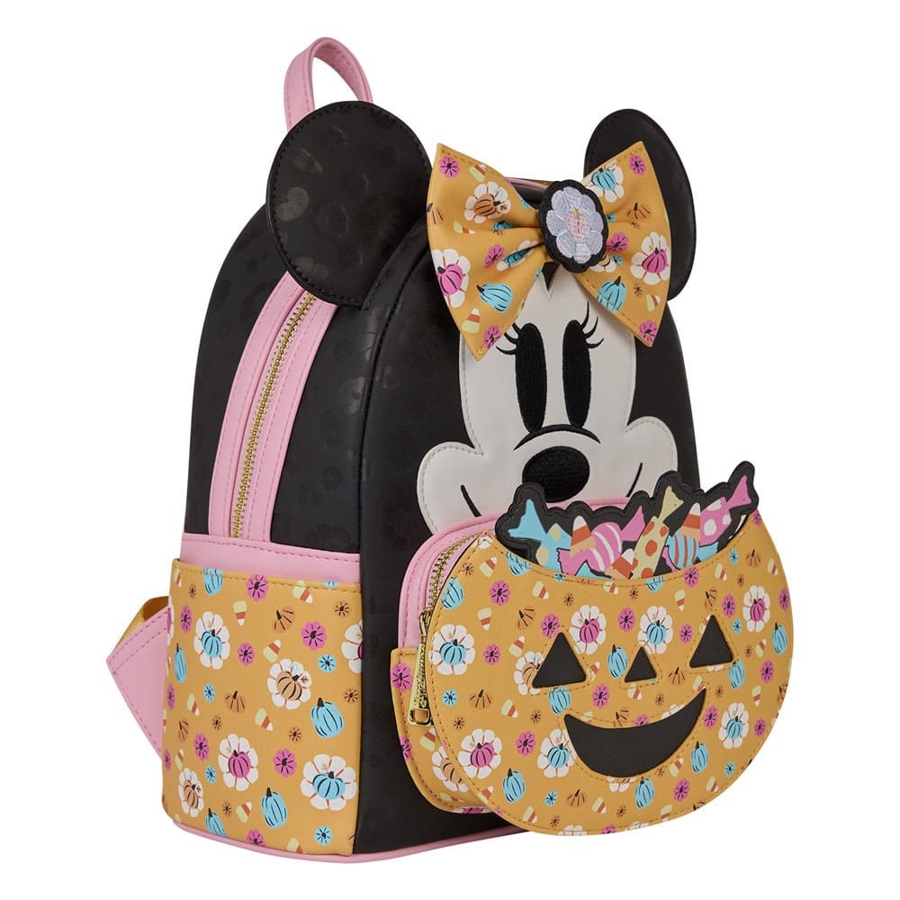 Disney By Loungefly Mochila Mini Minnie Mouse Pumpkin
