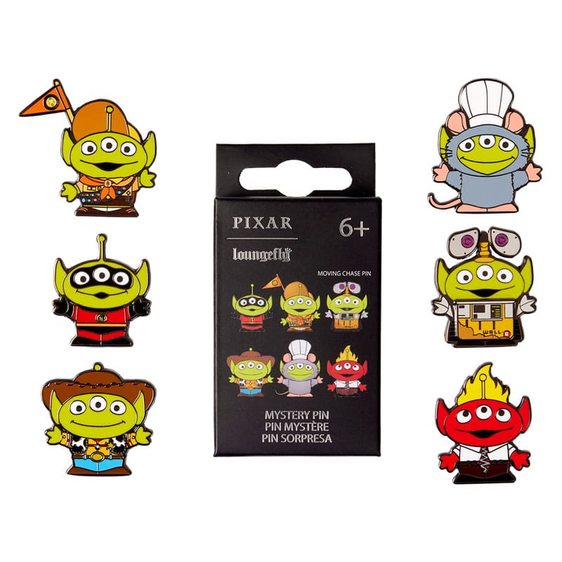 Pixar by Loungefly Chapas esmaltadas Blind Box Aliens Surtido (12) Frikytopia