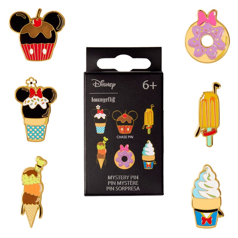 Disney by Loungefly Chapas esmaltadas Blind Box Sensational 6 Suprise Snack Surtido (12) Frikytopia