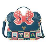 Disney By Loungefly Bandolera Mickey And Minnie Holiday