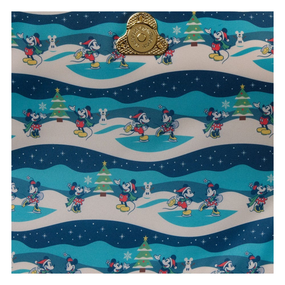Disney By Loungefly Bandolera Mickey And Minnie Holiday