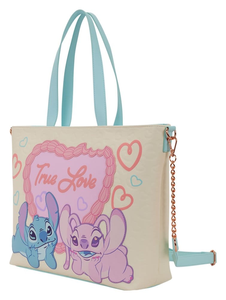 Lilo & Stitch By Loungefly Bolsa Canvas True Love