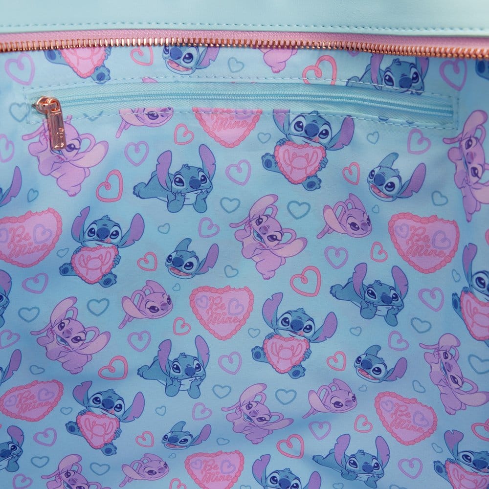 Lilo & Stitch By Loungefly Bolsa Canvas True Love