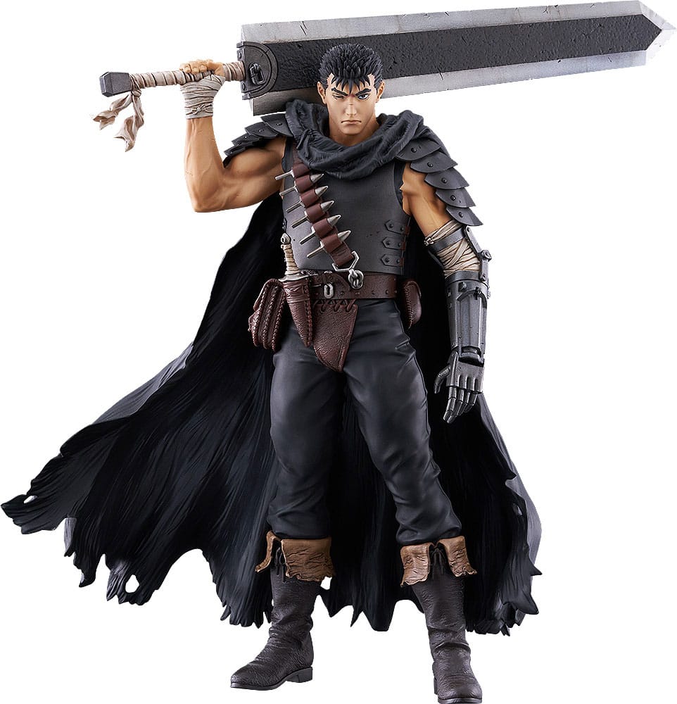 Berserk Estatua PVC Pop Up Parade L Guts (Black Swordsman) 22 cm Frikytopia