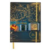 El Señor de los Anillos Libreta Map Of Middle Earth