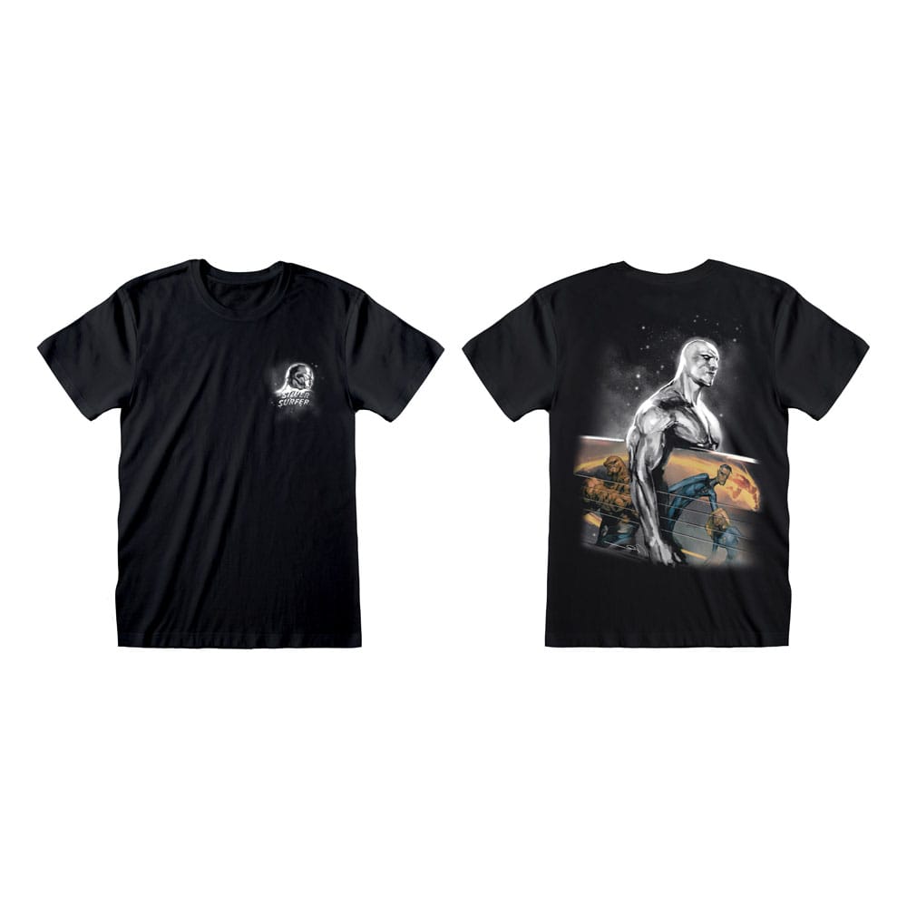 Fantastic 4 Camiseta Silver Surfer talla L