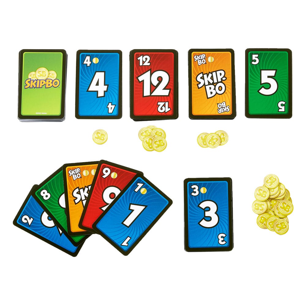 Skip-Bo Masters Juego de Cartas
