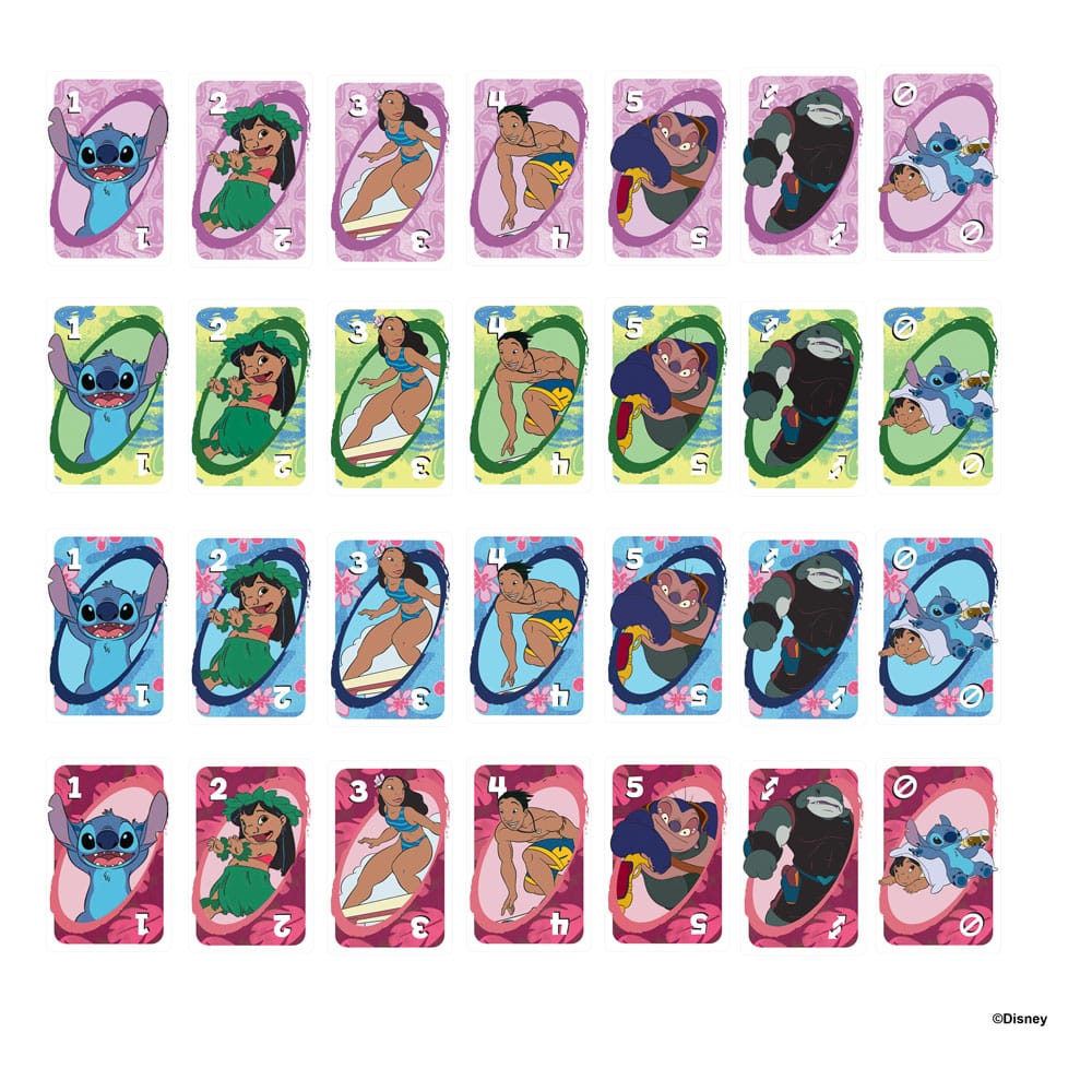 Lilo & Stitch Juego de Cartas UNO