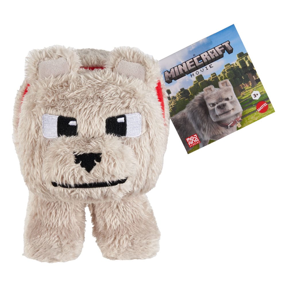Una Película de Minecraft Peluche Dennis el Lobo 20 cm