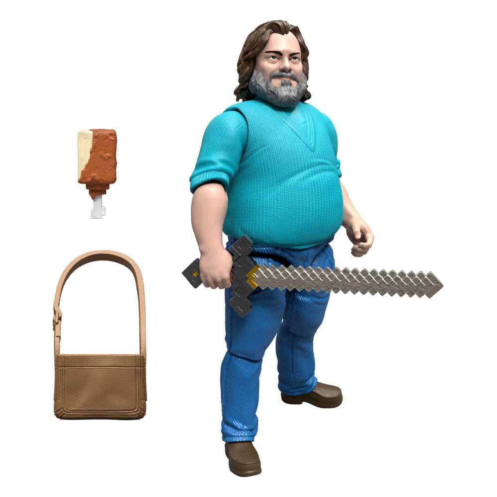Una Película de Minecraft Figura Steve 10 cm
