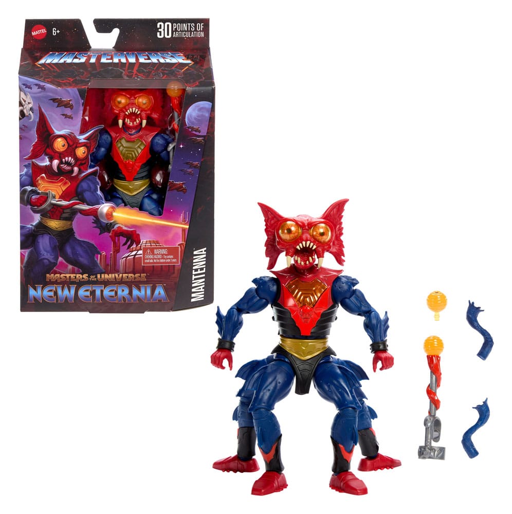 Masters Of The Universe: New Eternia Masterverse Figura Mantenna 18 cm