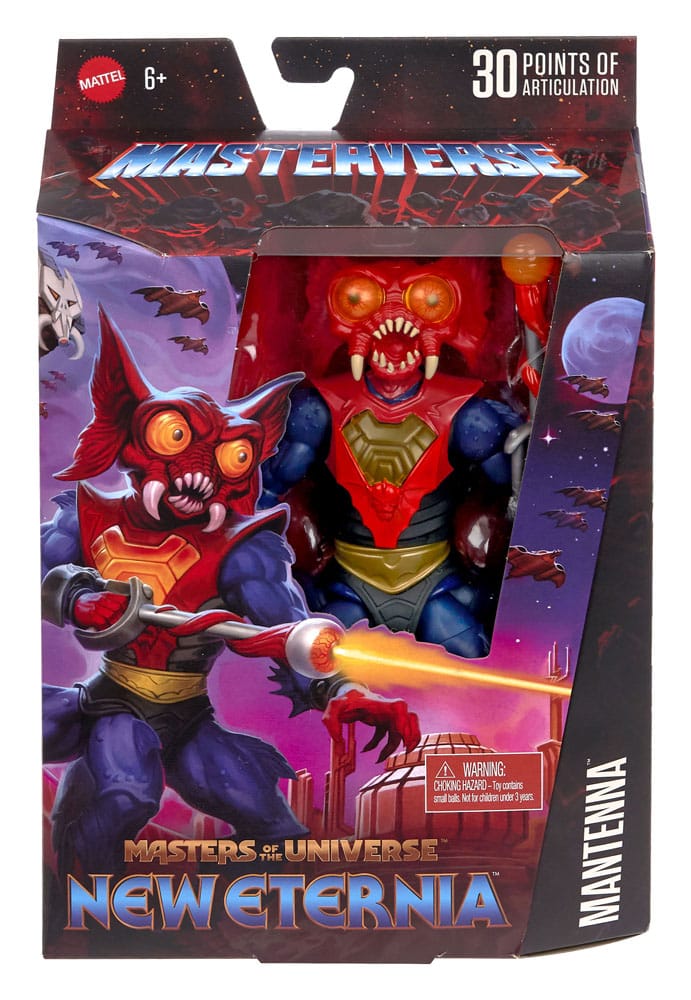 Masters Of The Universe: New Eternia Masterverse Figura Mantenna 18 cm