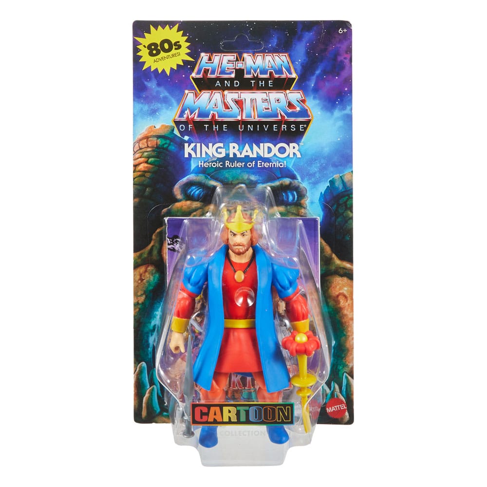 Masters Of The Universe Origins Figura Cartoon Collection: King Randor 14 cm
