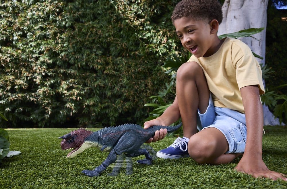 Jurassic World: Survival Figura Charge 'N Chomp Carnotaurus
