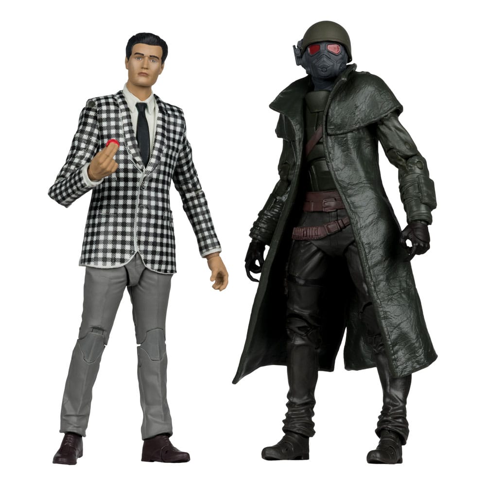 Fallout: New Vegas Pack de 2 Figuras Riot Ranger Armor & Benny Survivor 18 cm Frikytopia