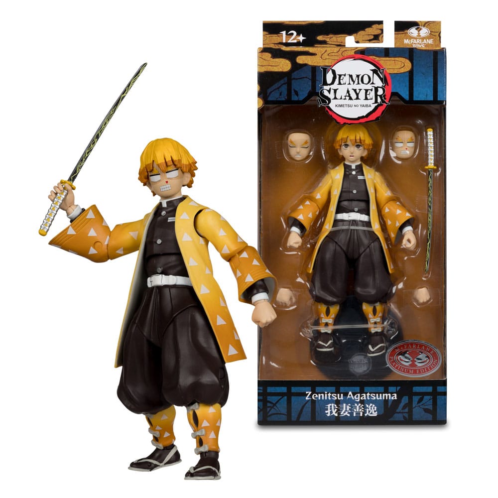 Guardianes de la Noche Figura Zenitsu Agatsuma Plantinum Edition 15 cm