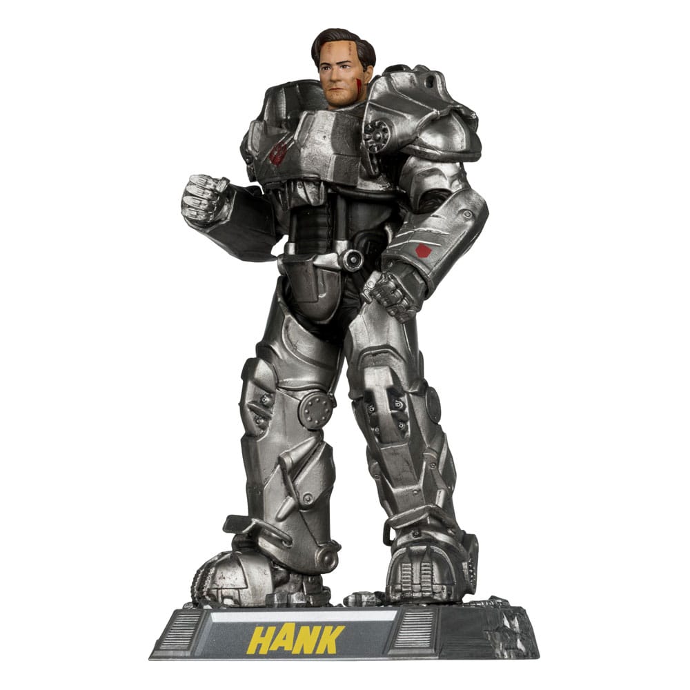 Fallout Figura Movie Maniacs Hank Maclean (Season 2) (Red Platinum Edition) 17 cm Frikytopia