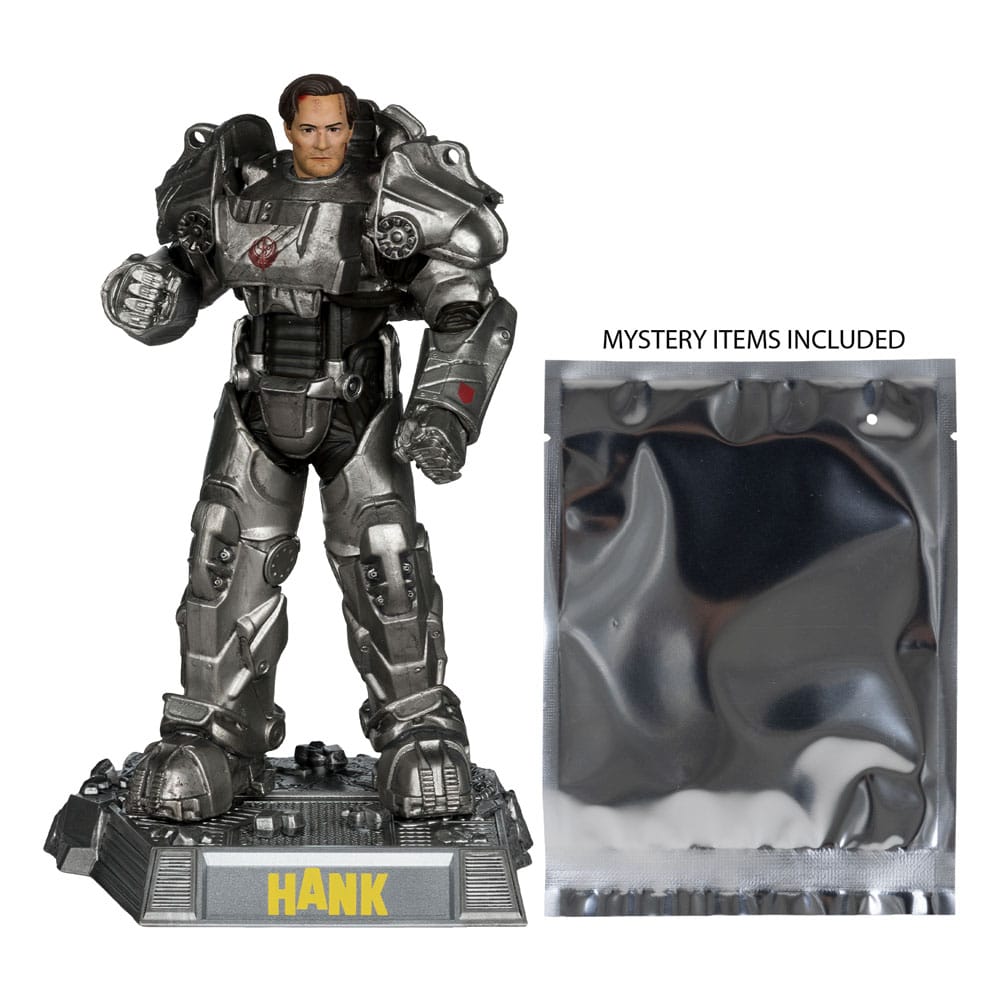 Fallout Figura Movie Maniacs Hank Maclean (Season 2) (Red Platinum Edition) 17 cm