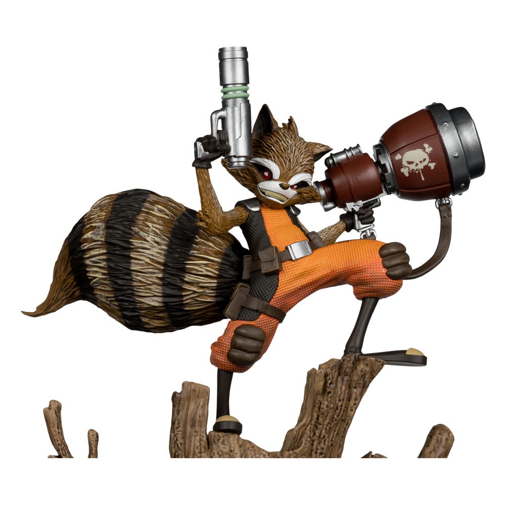 Marvel Collection Estatua PVC 1/6 Rocket Racoon (Rocket Racoon: a Chasing Tale #1) 18 cm