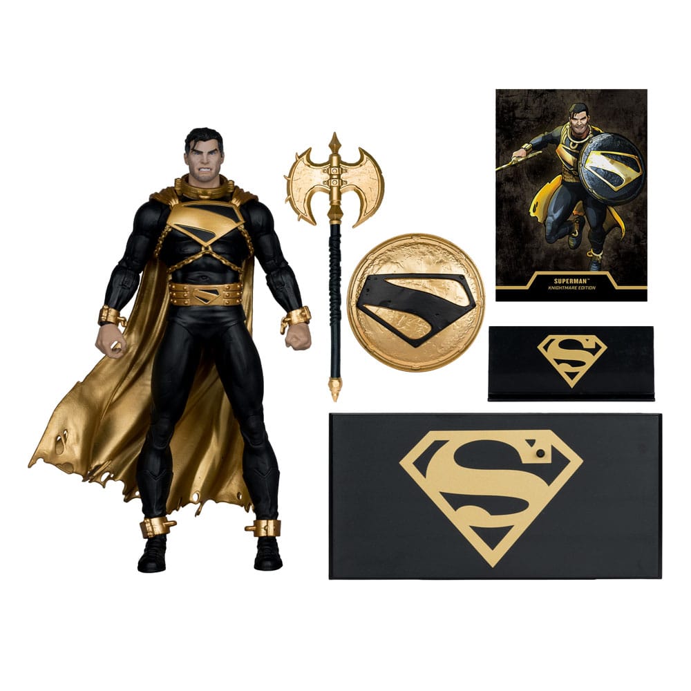 DC Multiverse Figura Superman (Future State) (Knightmare) (Gold Label) 18 cm