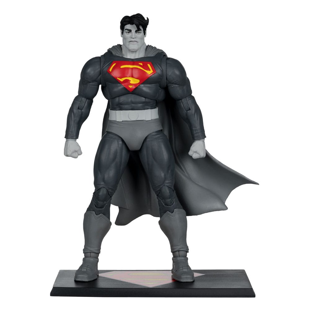 DC Multiverse Figura Superman (The Dark Knight Returns) (Black & White Accent Edition) (Gold Label) 18 cm Frikytopia