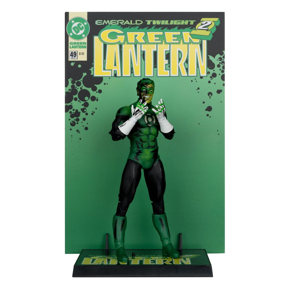 DC Multiverse McFarlane Cover Recreations Figura Green Lantern (Emerald Twilight) (Gold Label) 18 cm