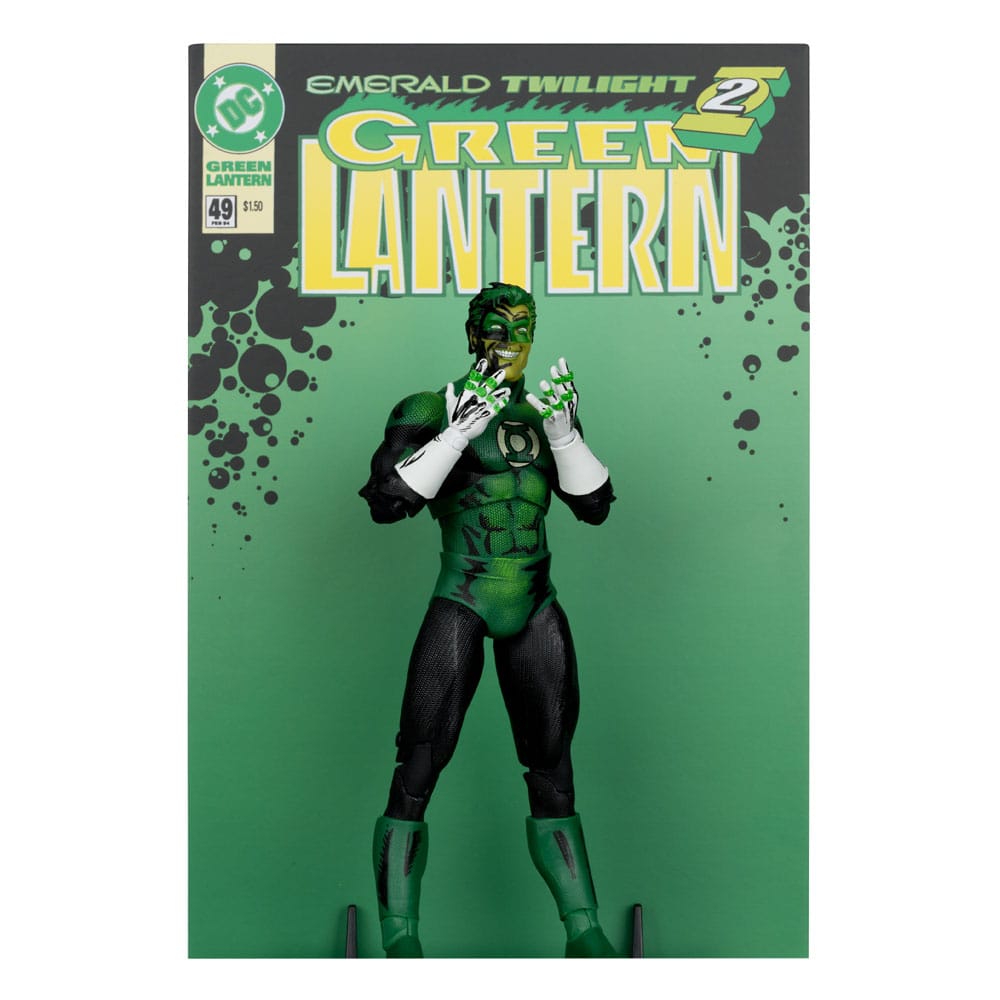 DC Multiverse McFarlane Cover Recreations Figura Green Lantern (Emerald Twilight) (Gold Label) 18 cm