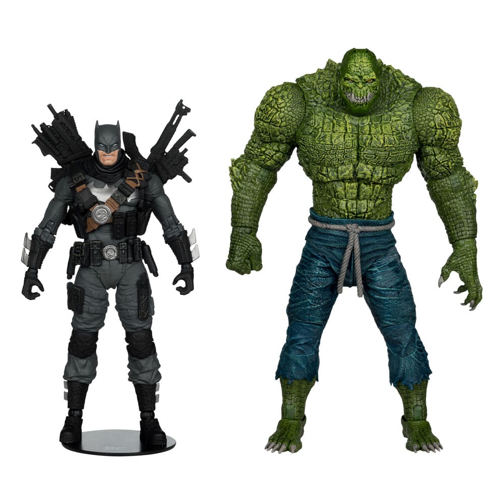 DC Multiverse McFarlane Collector Edition Pack de 2 Figuras #03 Batman vs. Killer Croc 18 cm Frikytopia