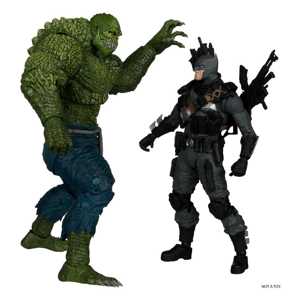 DC Multiverse McFarlane Collector Edition Pack de 2 Figuras #03 Batman Vs. Killer Croc 18 cm