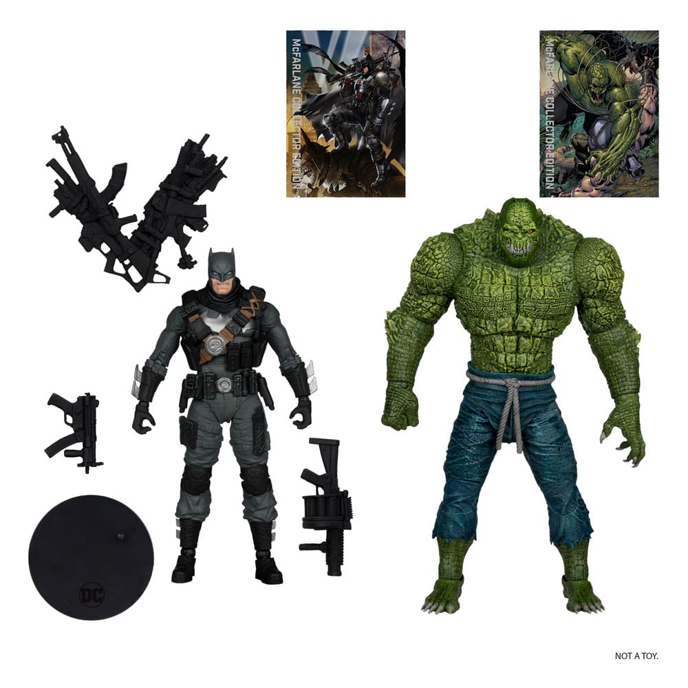 DC Multiverse McFarlane Collector Edition Pack de 2 Figuras #03 Batman Vs. Killer Croc 18 cm